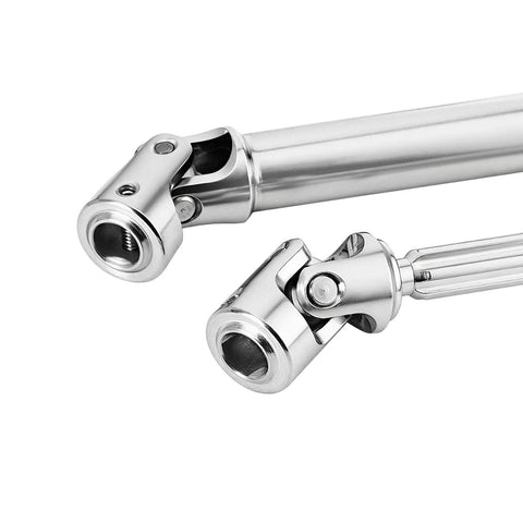 Heavy Duty Stainless Steel Drive Shafts For Redcat Ascent 18 Apex showing durable universal joints and steel construction.