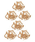 Six Pack Natural Jute Fire Starters For Outdoor Campfires Easy To Light And Eco Friendly Survival Tool Set For Hiking And Camping