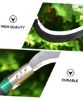 Durable Gardening Weeder Tool Set In 2 Pack, close-up of sharp metal blades and handle showing quality and durability for tough weeds.