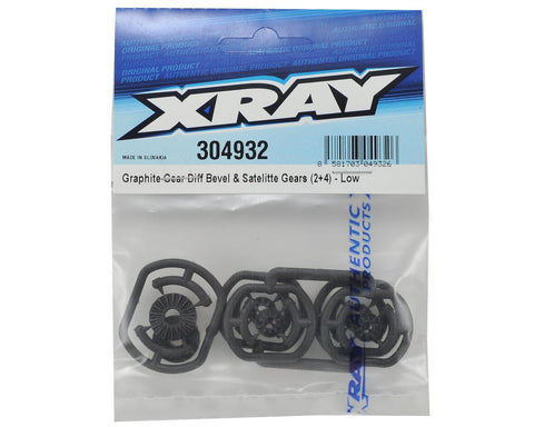 Bevel And Satellite Gear Set For Xray RC Diff Lower Assembly 2 Bevel Gears And 4 Satellite Gears 304932 in package