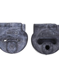 Close-up of two Honda Exhaust Pipe Mount Hanger Bolt On Fits Accord 2008-2024, rubber material, circular design