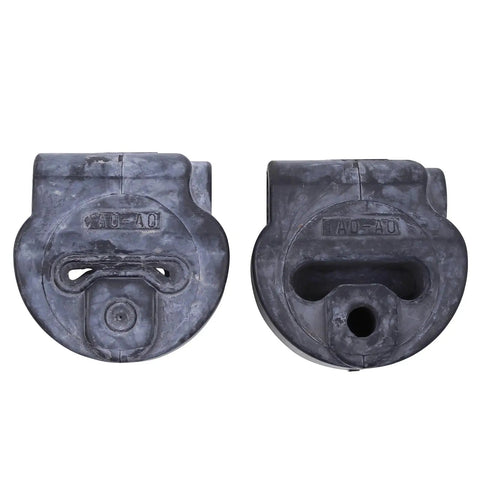 Close-up of two Honda Exhaust Pipe Mount Hanger Bolt On Fits Accord 2008-2024, rubber material, circular design