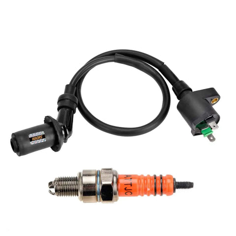 GY6 Ignition Coil Kit For 50cc To 150cc 4 Stroke Engines Fits Most Chinese Scooters Moped ATV Go Kart 139QMB 139QMA