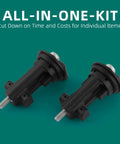 Two Pack Camshaft Position Sensor PC950 05149141AF Drop In Replacement For Ram 1500 2013 2022, Ram 1500 Classic 2019 2022, Ram CV 2013 2015, Ram ProMaster 1500 2014 2019 2021 Engine Timing Sensor, pair angled view