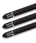 12 Pack 100 Grain Screw On Field Points For Archery Arrows Practice Bullet Tips For Crossbows And Compound Bows Black