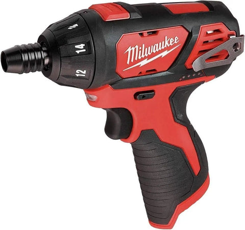 M12 One Quarter Inch Hex Cordless Screwdriver Tool Only In Generic Box With Variable Speed Trigger Lightweight Compact Design