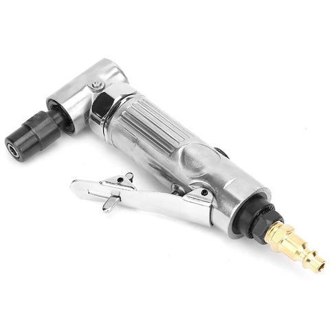 Industrial Grade Pneumatic Die Grinder With 90 Degree Bend For Air Powered Metalworking And Wood Deburring 2 Inch Grinding Disc