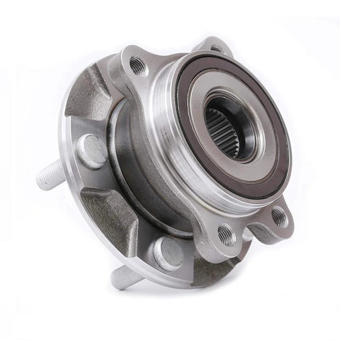 Close-up of Front Wheel Bearing Hub Assembly Set for 2006 2012 Toyota RAV4 3.5L V6, 2013 2018 RAV4, 2011 2016 Scion tC Manual Transmission