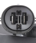 Premium Engine Cooling Fan Replacement For Chevy Bolt Euv And Bolt Ev 2017 To 2022 connector close-up view with pins.