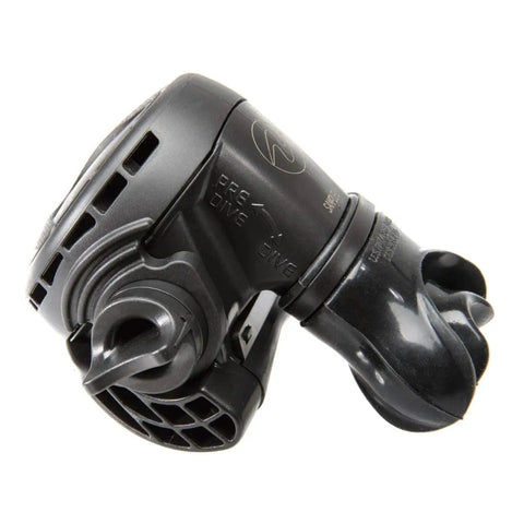 Side view of Titan Regulator With Yoke For Scuba Diving, Balanced Diaphragm First Stage Delivers Easy Breathing And Consistent Performance
