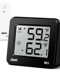 Indoor Outdoor Thermometer Wireless Digital Gauge With 500Ft Remote Temperature Monitor For Home And Patio, Easy Read Display