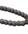 Top Rated Heavy Duty Steel Alloy 420 Chain Roller Tensioner Kit With Spring And Master Link Perfect For 196cc 212cc Mini Bike Baja Trailmaster 6.5Hp Engine Build, 420 chain close-up