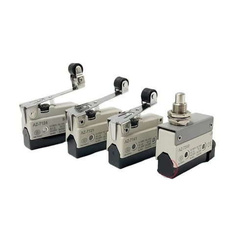 Travel Limit Switch With Redundant No-Nonsense Quick-Acting Micro Switch For Machinery Halt, Reset Or Momentary Operation, AZ-7166