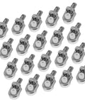 24Pcs Zinc Alloy Cabinet Shelf Pins With Strong Grip For Stable Shelves In Kitchen Cabinets Silver Shelf Pegs Versatile Hardware