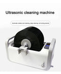 Kick The Dust Off Your Favorite Vinyl Pressings With This Badass 6.5L Ultrasonic Record Washer Featuring Gentle Turntable Rotation And Waterproof Housing For Slick Care - Ultrasonic record cleaning machine with multiple vinyl records.