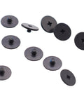10 Pack M2x2.0MM Phillips Big Wafer Head Zinc Screws Replacement For Laptop Lcd Hinges And Io Daughter Boards Compatible Dell Hp Asus Lenovo Acer visible in scattered arrangement