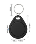 Keychain for All In One 125kHz RFID Card Duplicator Kit With Handheld Writer Reader And Keychains For IC ID Cards T5577