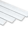 Four Piece Pack Of 304 Stainless Steel Flat Bar Rectangular Bars, 0.125 Inch Thick, 0.78 Inch Wide, 12 Inch Long, Ideal For Kitchen DIY Crafts And Metalworking For DIYers, MorningRo