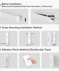 Wireless Door Alert Chime For Home And Business, Real Time Door Open Notifications, Instant Entry Alerts, No-Fuss Setup, Keeps Your Property Safe With 24/7 Peace Of Mind And Quick Door Alerts At Every Entrance, white door sensor installation steps