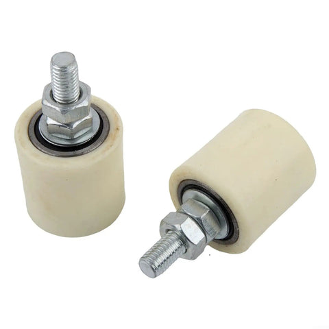 Four Pack Sliding Gate Guide Rollers With Quiet Nylon-Wrapped Wheels, Durable Bearings And Polypropylene Body For Smooth, Low-Friction Operation. Adjustable Install Options And Wide Gate Applications