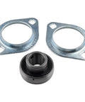 Three Quarter Inch Pressed Steel Flange Bearing Two Bolt Mounted SBPFL204-12 SBSFL204-12 with components for tarp systems