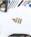 Brass Barrel Hinges 25 Pack For Jewelry Boxes And Small Cabinets Slick Hidden Concealed Cylindrical Hinges 4x20mm