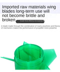 Green propeller blade of Beefy 800W High Speed Underwater ROV Propeller Thruster for DIY RC Submersible Boat.