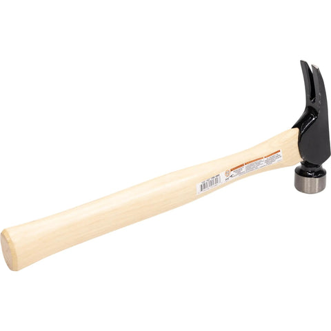 All American Trim Hammer, 16 Oz Finish Hammer With 14 Inch Straight Hickory Handle, Smooth Face, Built Tough For Finishing And Trim Work, Made In The USA VN01600 1600