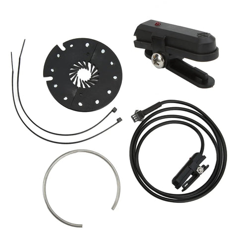 Split Installation Design Pedal Assist Sensor For E Bike Right Crank Installation PAS Sensor With Magnetic Disk And Ordinary Connector For 12V To 72V Pedal Assist Systems