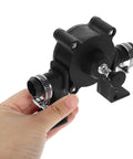 Compact Mini Self Priming Pump For Cordless Power Drills That Transfers Liquids Fast While Delivering A No Sweat Setup For Backyard Irrigation And Daily Home Tasks held in hand