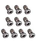 Straight Up Heavy Duty M4x9mm Torx Socket Screws With T15 Drive Flat Countersunk Head, pack of 10 screws in alloy steel.