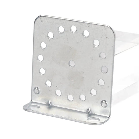 Galvanized Angle Bracket Set 10 Pack For Outdoor Electric Fencing System Heavy Duty Built To Last Weatherproof Reinforced Corner Braces