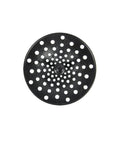 Black Kitchen Sink Drain Strainer For Garbage Disposal Universal Fit Keeps Food And Silverware Out Low Profile Concave Design Easy Install