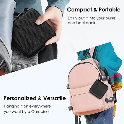 Slick Tech Gear Stash For Macbook Chargers Cables And Power Banks keeps accessories portable in hand, perfect for daily carry.