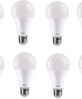 8-pack of 60 Watt Equivalent Soft White A19 LED Light Bulb Dimmable For Home Lighting Long Lasting LED Bulbs Energy Saving Instant Brightness