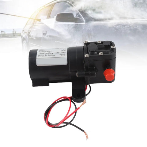 High Pressure Diaphragm Pump 12V DC 36W 73PSI For Electric Liquid Transfer And Water Pumps With Efficient Power Delivery And Versatile Design For Reliable Performance