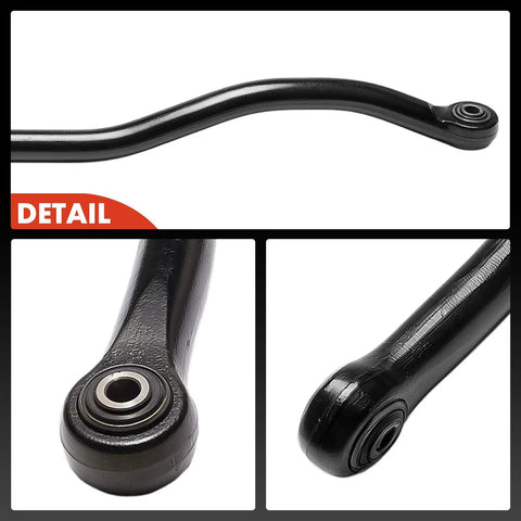 Front Suspension Track Bar Panhard Bar For Dodge Ram 1500 2003 2007 2500 3500 Heavy Duty Steering Link For 8 Lug Models That Improves Alignment Stability And Steering Feel black steel rod with bushing detail