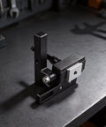 Beefy Aluminum Miter Track Stop For T Slot Router Table Adjustable Sliding Limiter and Woodworking Positioning Block on table