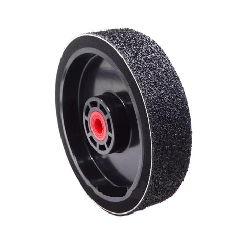 Top Rated Resin Diamond Sanding Wheel Perfect For Polishing Gemstones Glass And Plastics With Flex That Keeps Things Cool While Giving You A Super Smooth Shine On Tough Jobs Without Any Mess Or Heat Damage! - Close-up view of the wheel.
