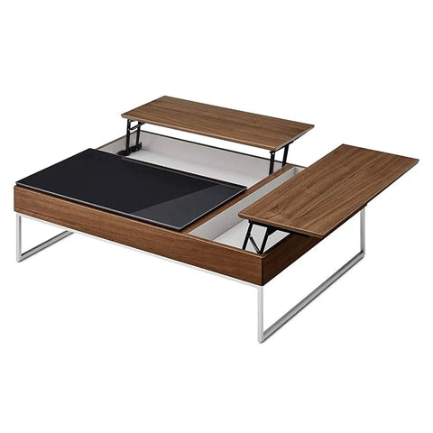 Heavy Duty Coffee Table Lift Top Hardware With Hydraulic Gas Spring Mechanism, Straight Up 4 Piece DIY Lifting Hinge Kit For Living Room Workspace Conversion, Smooth Operation A Real Game Changer - coffee table with lift top and hydraulic hinges
