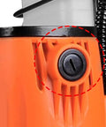 Close-up of control knob on Magnetic Drill Press With Variable Speed For Metal Core Drilling, Heavy Duty Magnetic Base.
