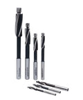 H.S.S. Solid Cap Screw Counterbore Set, 7 Piece, 3 Flute, Straight Shank, Inch Size Counterbores For Cap Screws displayed
