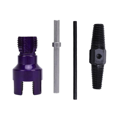 Half Inch Pipe Threading Tool With Precision Clean Cut Threader And Screw Extractor Set for Repair And Maintenance Pros And DIY Hobbyists