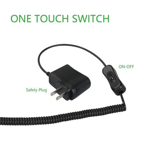 Dead Simple Setup Rock Solid 50Mm Waterproof Led Magnetic Work Light For Cnc Milling Machine Spindle Heavy Duty power adapter with one touch switch.