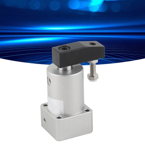 Rotary Air Pneumatic Cylinder With 90 Degree Angle For Compound Action, No-Fuss Corner Press Rotation Swing, Compact Industrial Grade Unit
