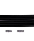 12 Inch Dual Pass Aluminum Transmission Cooler With One Quarter Inch NPT Fittings Universal Fit For C4 C6 700R4 4L60E 727 Transmission