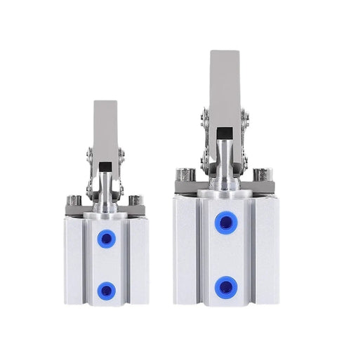 Top Shelf Pneumatic Clamp Cylinder Featuring Robust Leverage Rocker Arm Design Heavy Duty Air Powered Gripping Actuator Built Tough For Real Shop Floors Production Lines And Daily Industrial Grinds