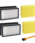 Vacuum Filter 2 Pack For Bissell CleanView Upright 9595A 9595R 95956 85312 85321 7636 391 No Brainer Replacement Set with filters and brush
