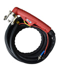 70 Amp Non-Touch Pilot Arc Plasma Cutter torch with coiled cable, for metalworking heavy duty use