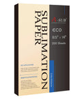 Packaging of Budget Friendly Sublimation Paper 8.5x14 Inches, 200 Sheets With Silicone Paper for light colored fabrics